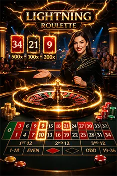 Lightning Roulette Live Casino Spiel