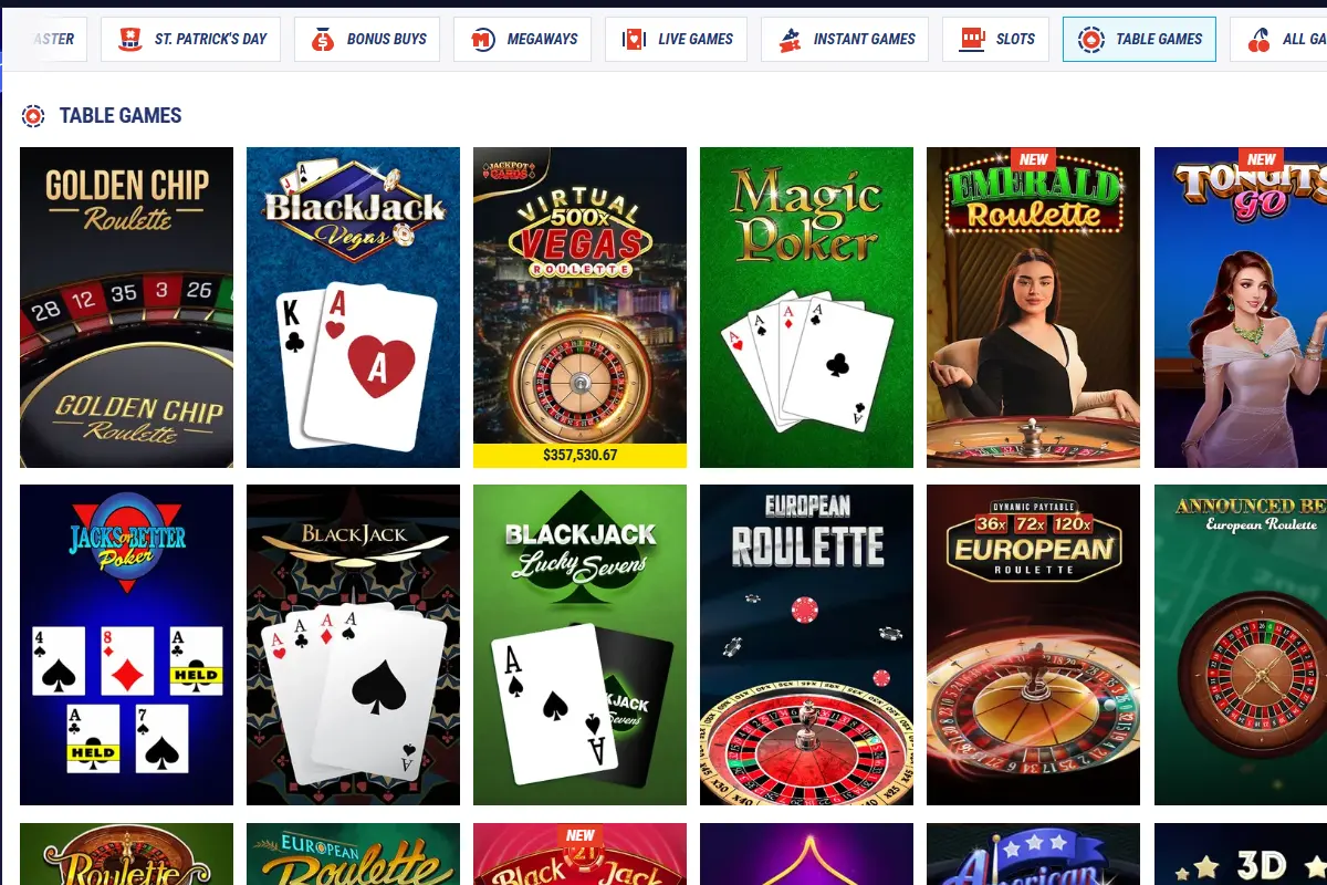 Klassische Casino Tischspiele Übersicht Tikitaka